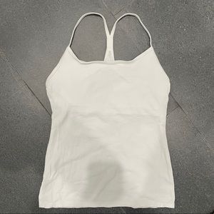 Glyder pure tank top in white sz small made with formaflex fabric.
